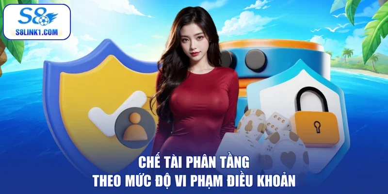 Chế tài phân tầng theo mức độ vi phạm điều khoản
